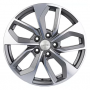 Легковой диск Khomen Wheels KHW1703 7x17 5x112 ET46 66,6 Gray-FP